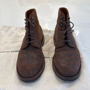 Like new Grant Stone Edward Boot Tobacco Waxed Commander. 8D US